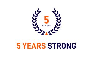 5 YEARS STRONG